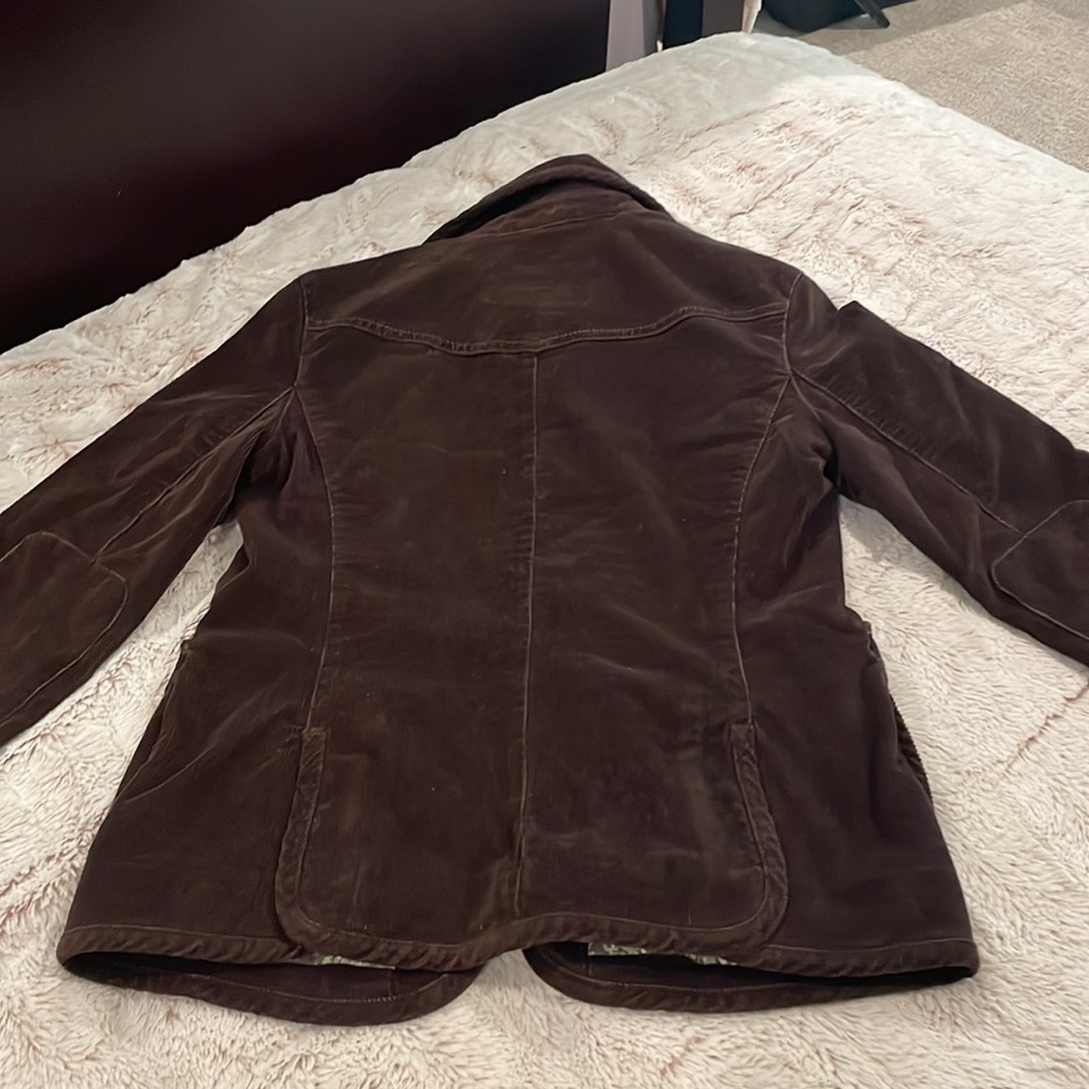 Brown Corduroy Blazer Jacket - Picture 3 of 4